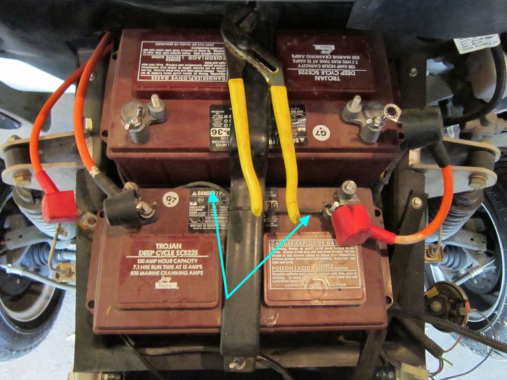 Battery cables for 2004 e825 GEM - DIY Electric Car Forums